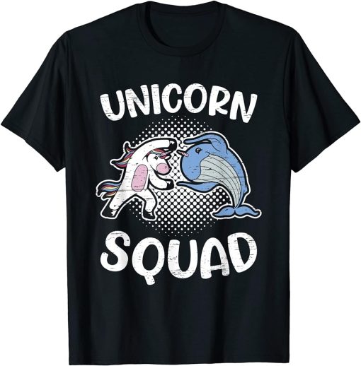 Unicorn Squad Narwhal - Orca Narwhal T-Shirt