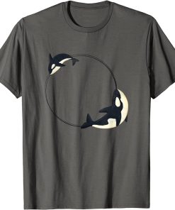 Cute Sea Animal Whale Orca Cool Men Women Orcas T-Shirt